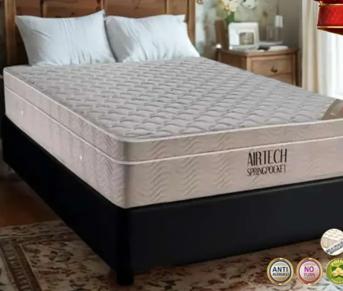 Cama BOX BAÚ Queen Airtech - 35CM