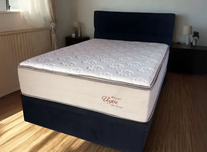 Cama BOX BAÚ Queen Vigor
