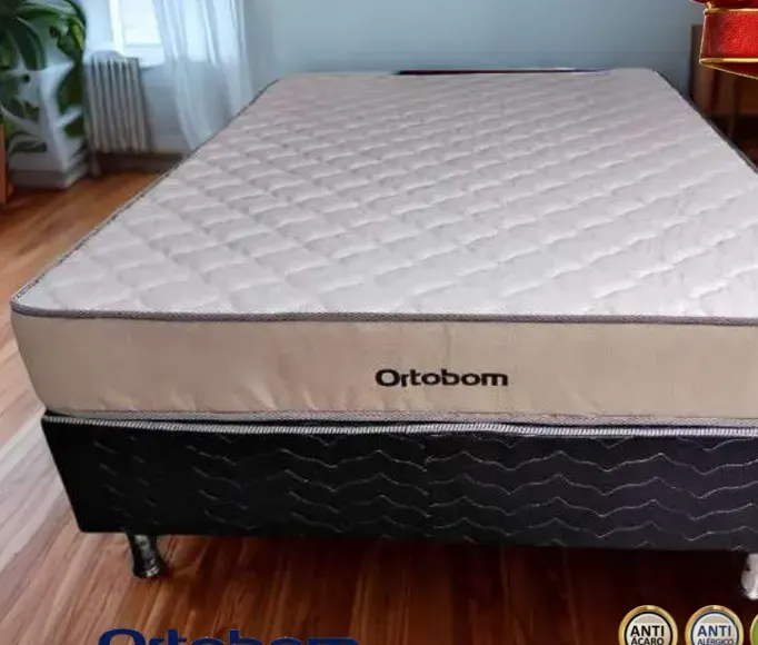 Cama BOX Casal Robust Dupla Face Espuma