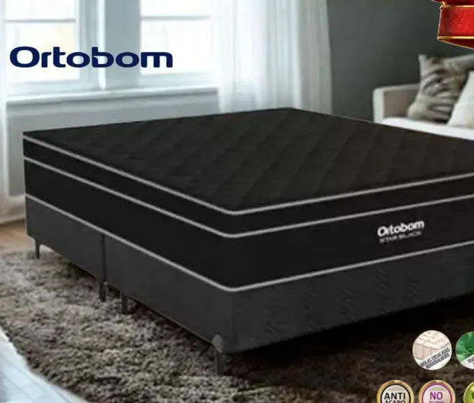 Cama BOX King Star Black