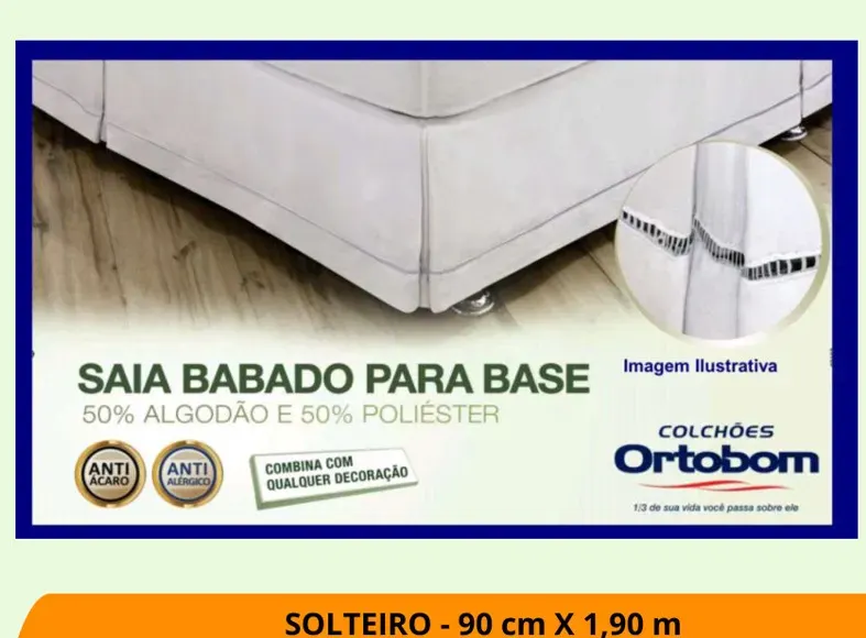 Saia Babado para BOX