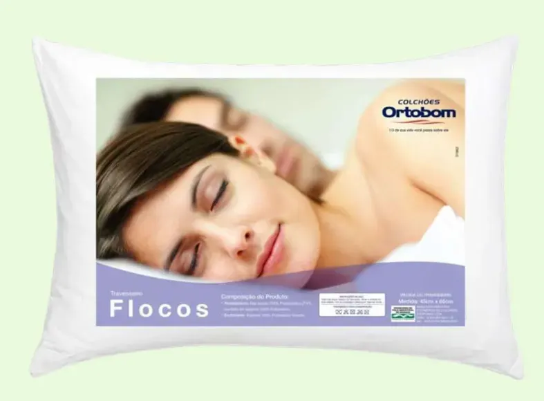 Travesseiro Flocos