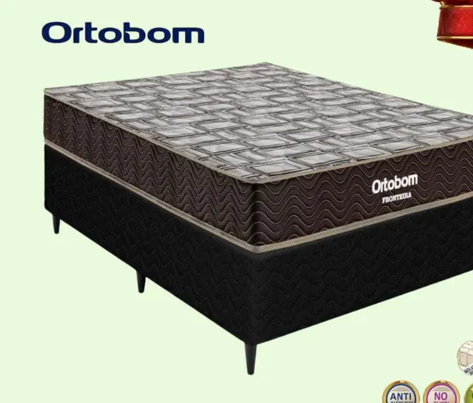 Cama BOX Solteiro Fronteira Molas