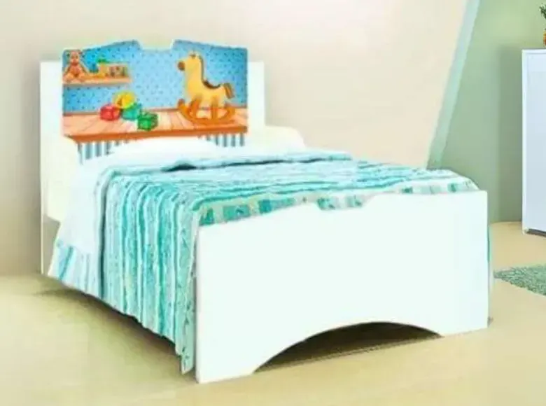 Cama Cavalinho com Grades de Proteção