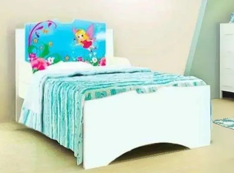 Cama Fada MEL com Grades de Proteção