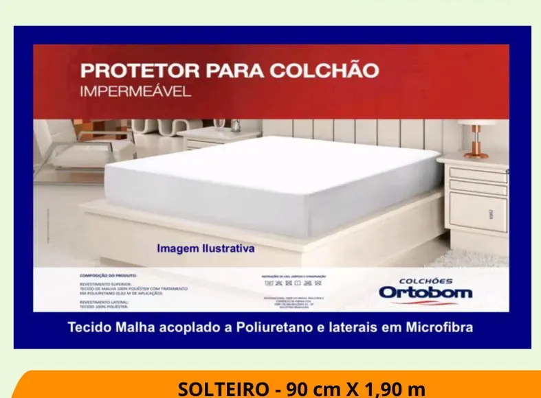 Protetor Impermeável para Colchão
