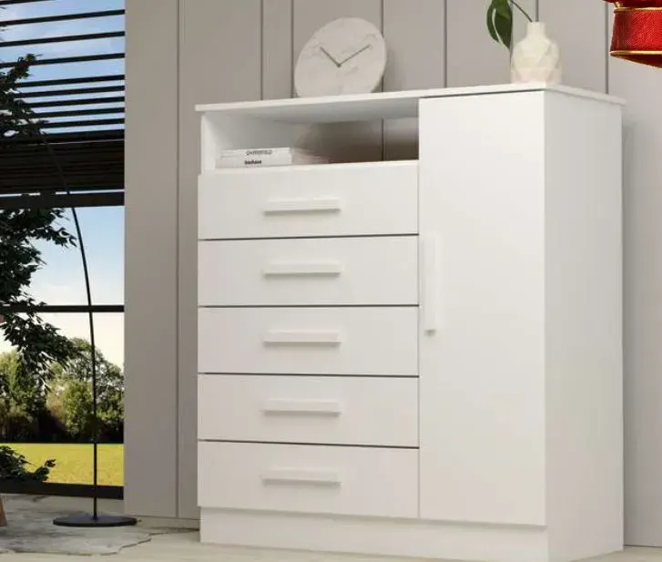 Cômoda Madri, BRANCO