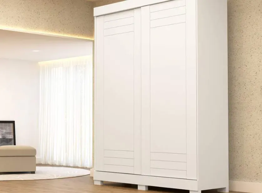 Guarda-roupas Ayla SEM Espelho, BRANCO