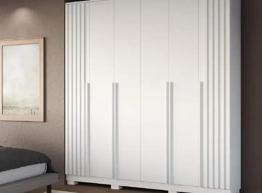 Guarda-roupas Jamile, BRANCO