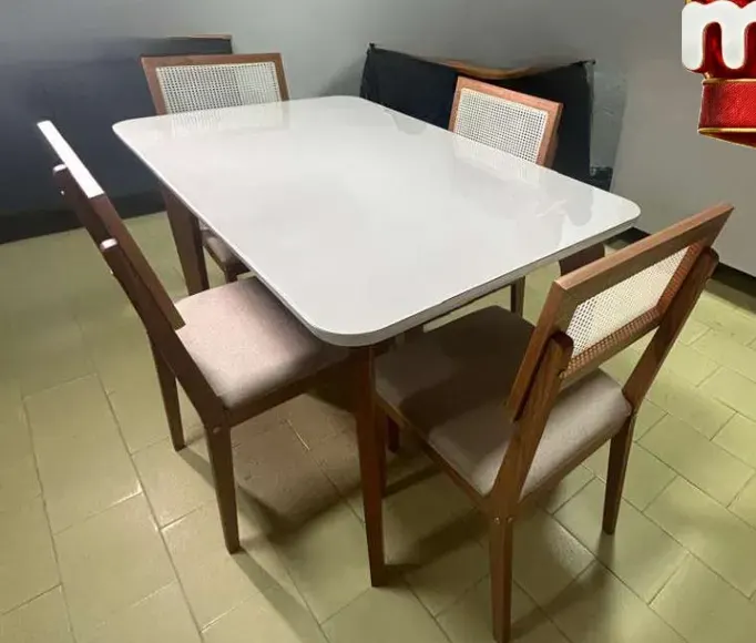 Mesa Papaia C/4 Cadeiras
