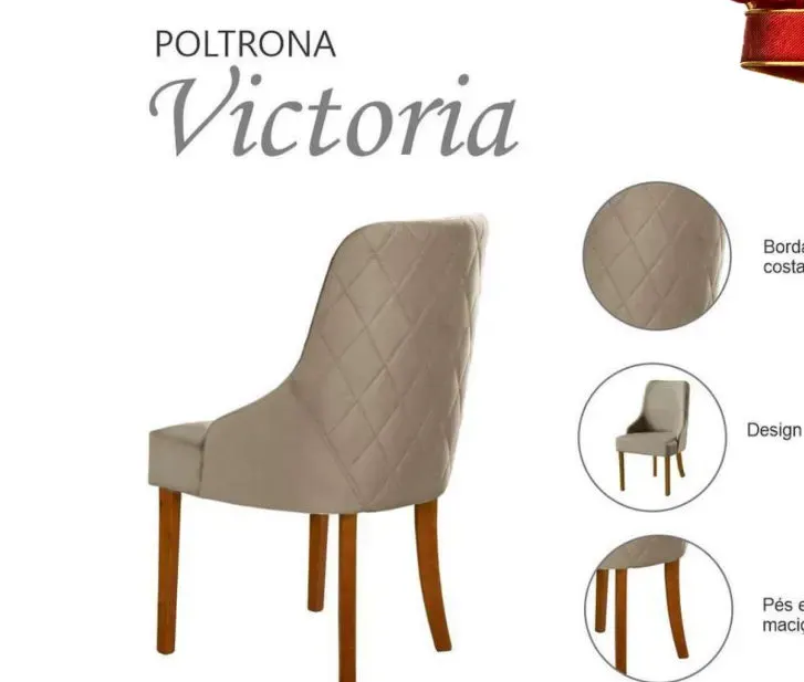 Poltrona Vitória 1 Unidade